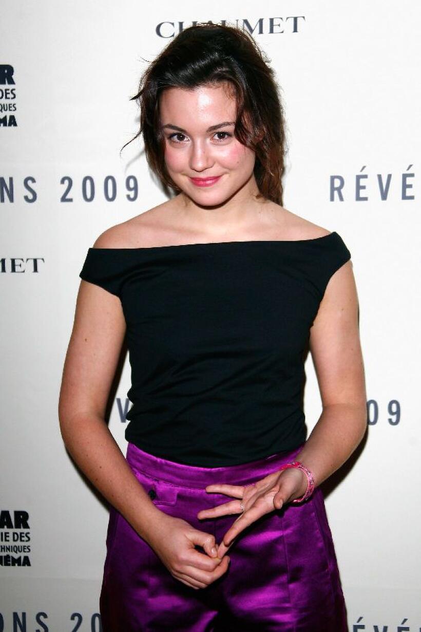Juliette Lamboley at the Chaumet's Cocktail Party and Dinner for Cesar's Revelations 2009.