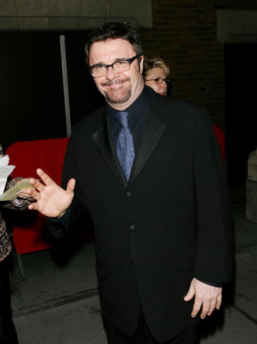 Nathan Lane at the opening night of "Curtains."