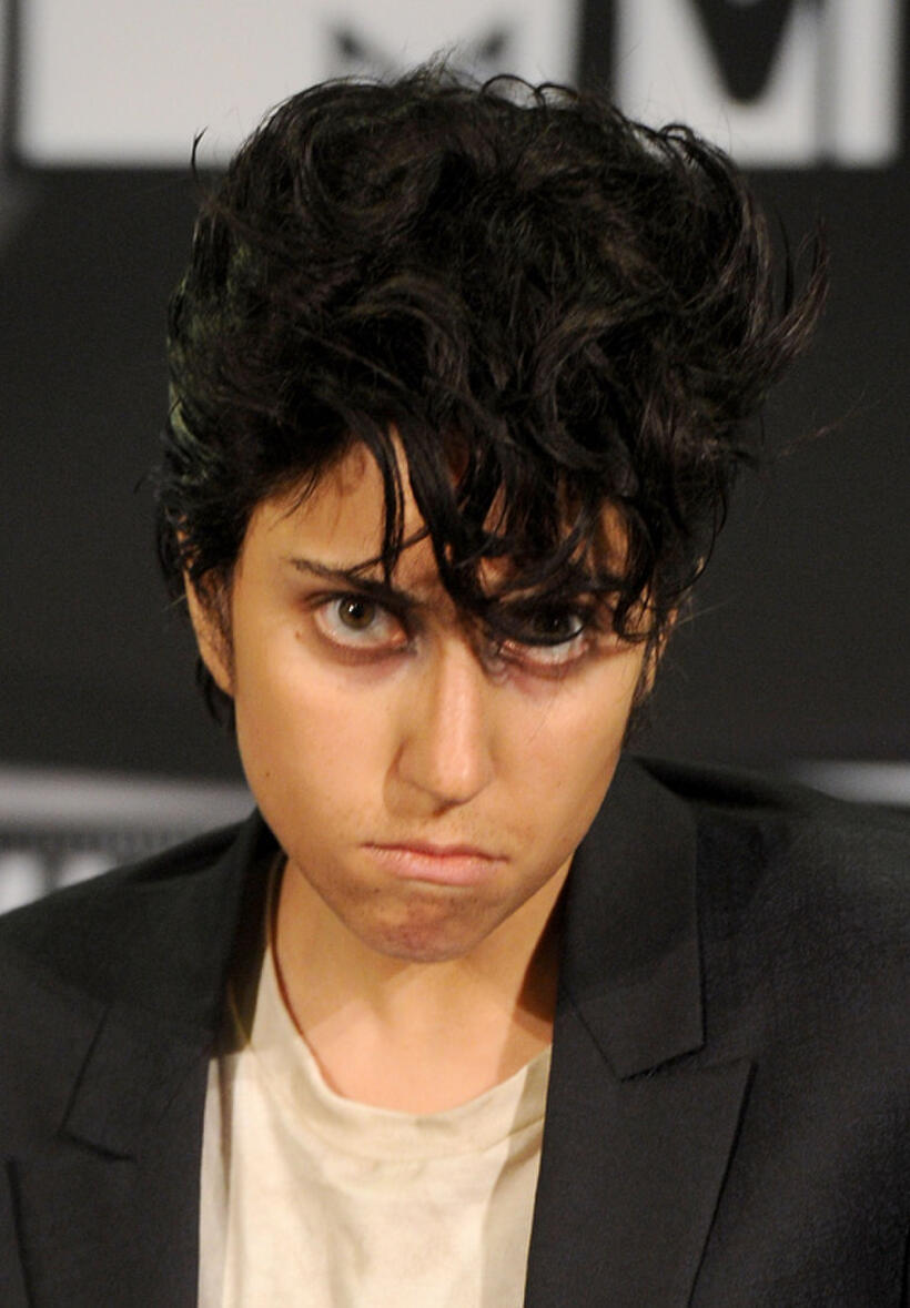 Lady Gaga at the 2011 MTV Video Music Awards in California.