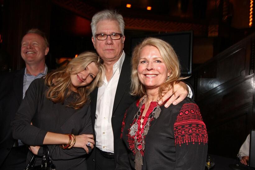 Tara Summers, John Larroquette and Candice Bergen at the "Boston Legal" series wrap party.
