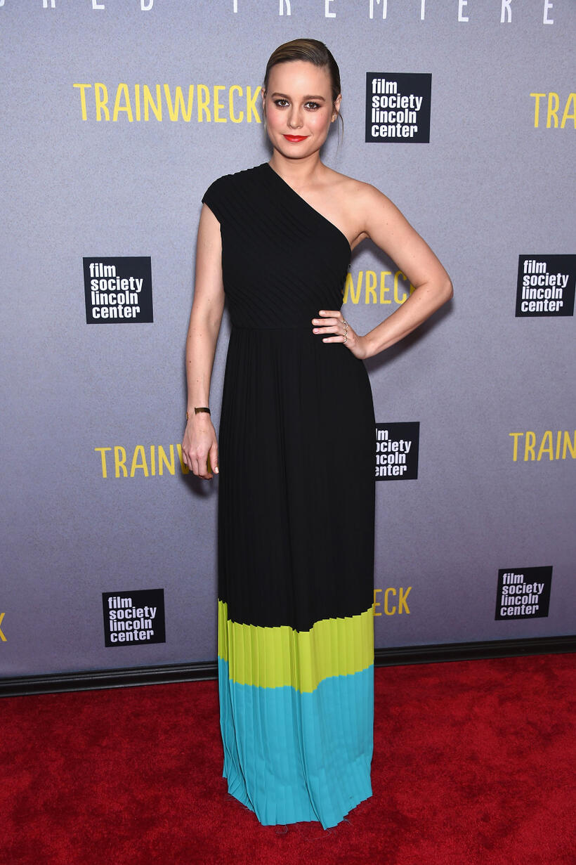 Brie Larson at the New York premiere of "Trainwreck."