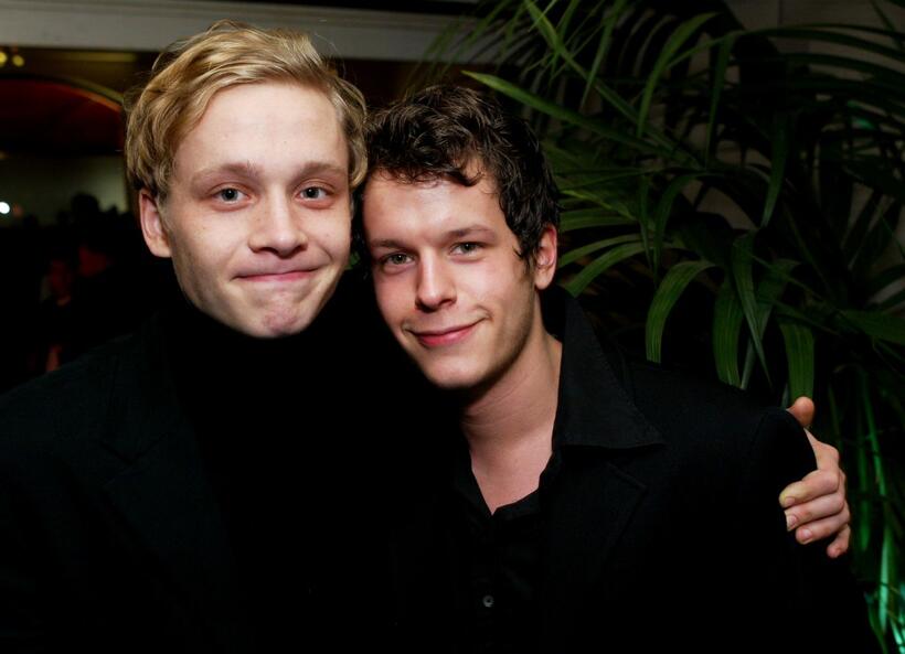 Matthias Schweighoefer and Mirko Lang at the "People's Night Volkswagen Party" during the 54th Annual Berlinale International Film Festival.