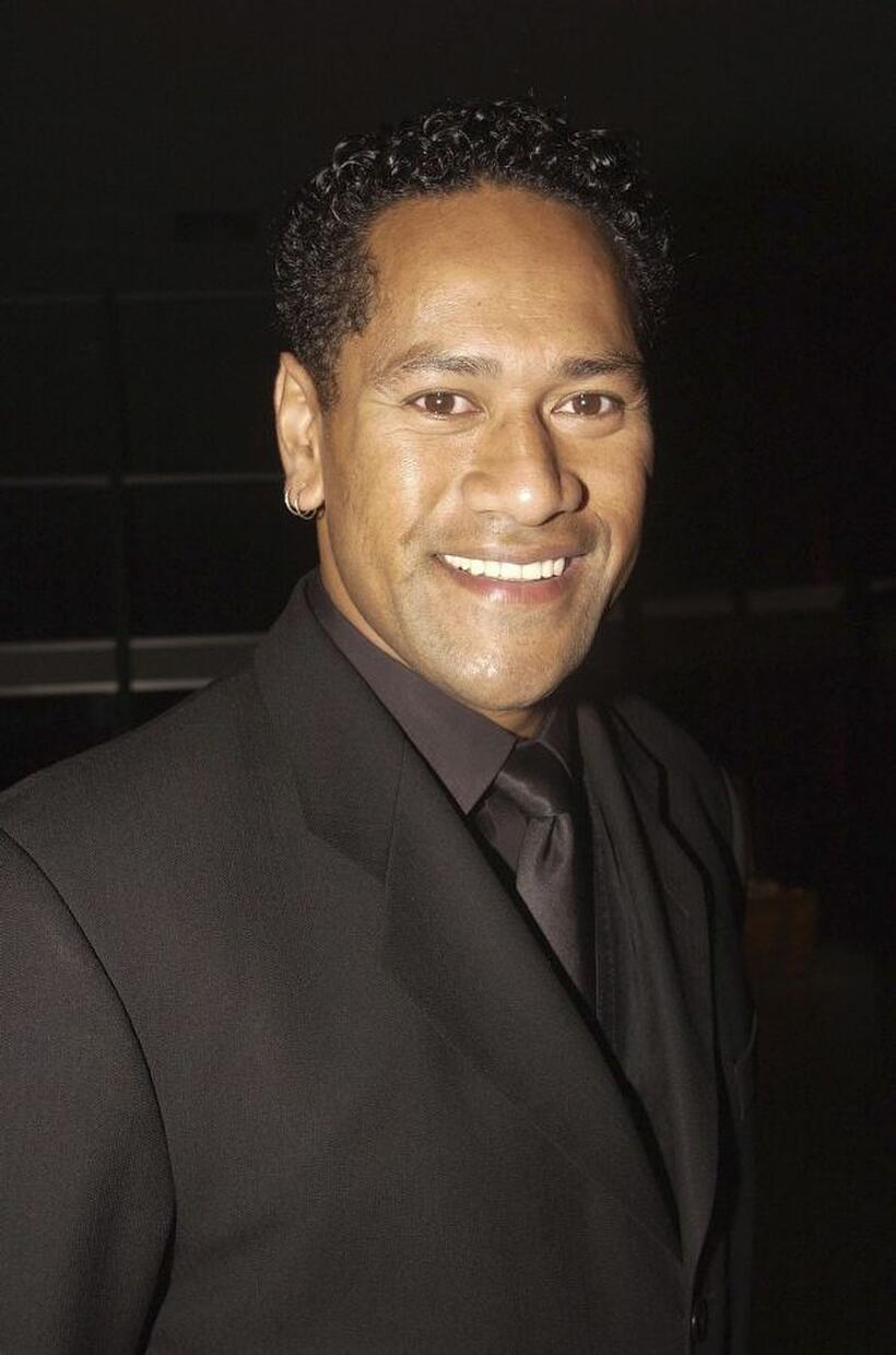 Jay Laga'aia at the Starlight Children's Foundation Australia Championship Dinner.