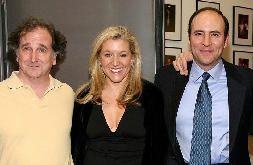 Mark Linn-Baker, Mary McCann and Jordan Lage at the opening night of "Almost an Evening."