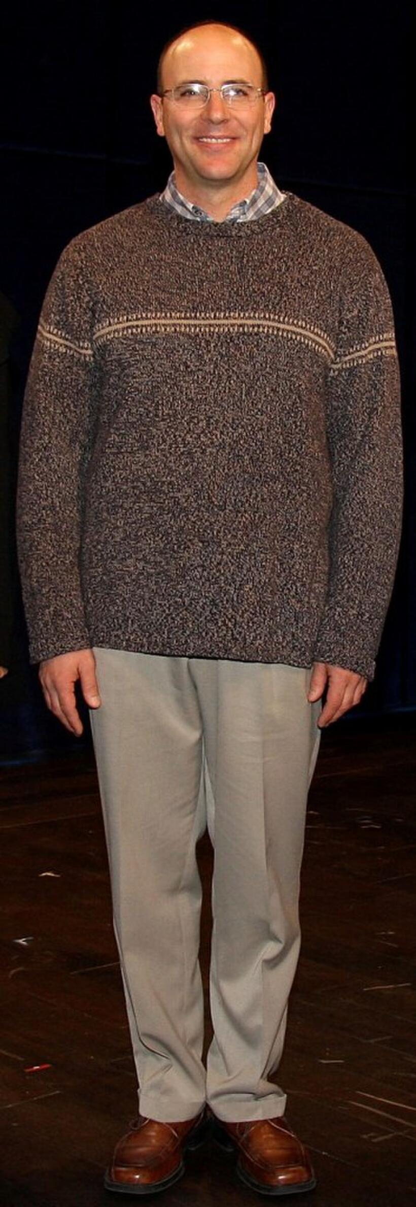 Jordan Lage at the curtain call of the opening night of "Almost an Evening."