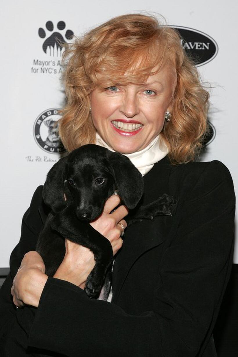 Jill Larson at the special sneak peek VIP reception of Animal Haven Soho.