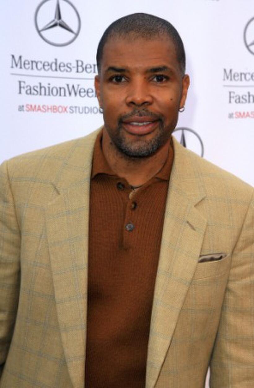 Eriq La Salle at the Mercedes Benz Fashion Week.