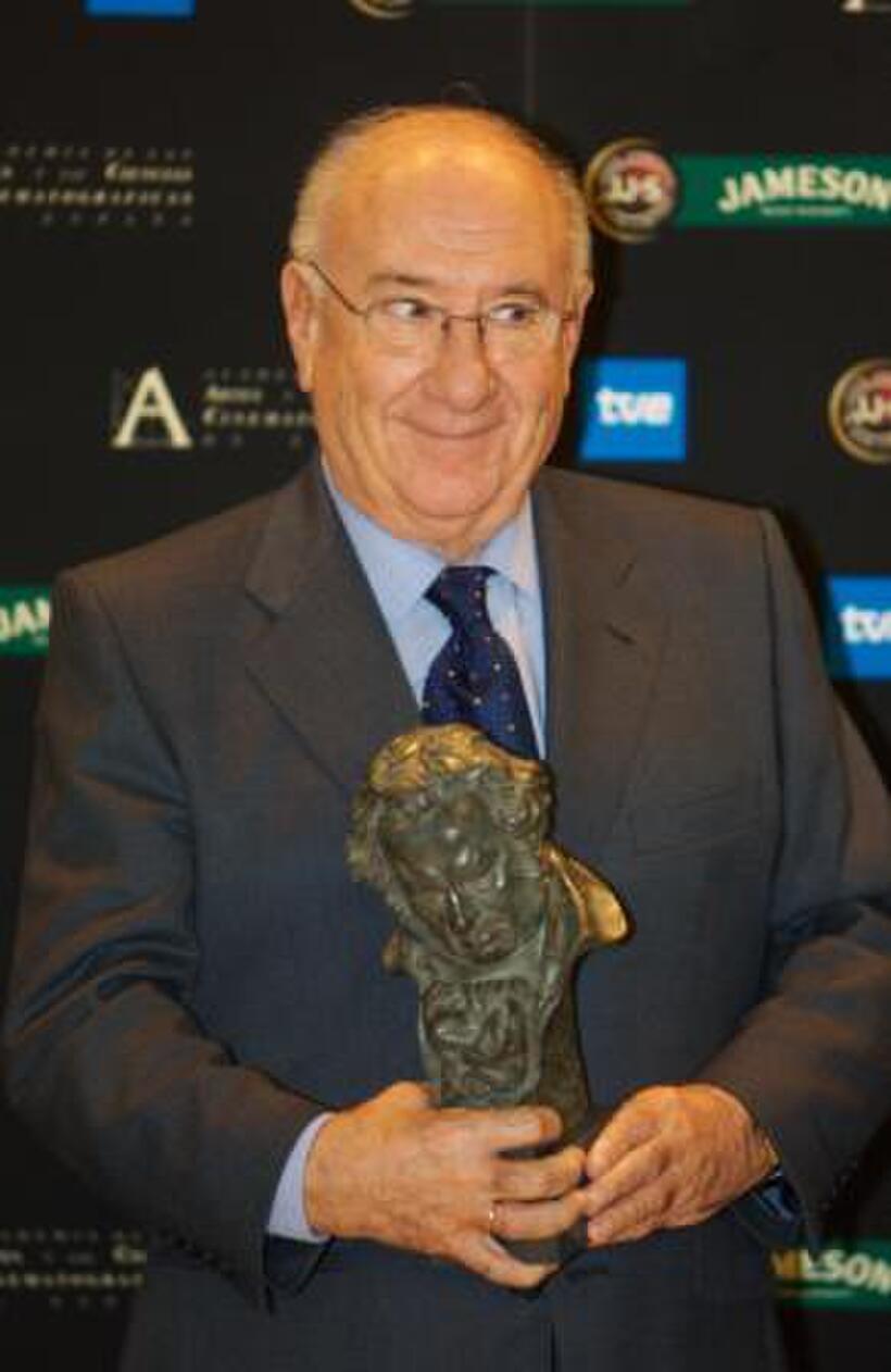 Alfredo Landa at the 22th Goya Awards Nomination Gala.