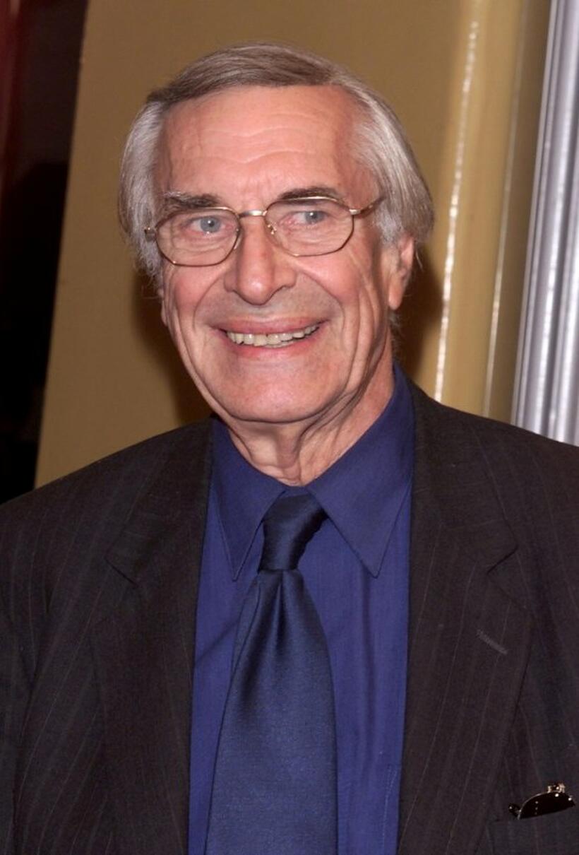 Martin Landau at the premiere of "Castaway."