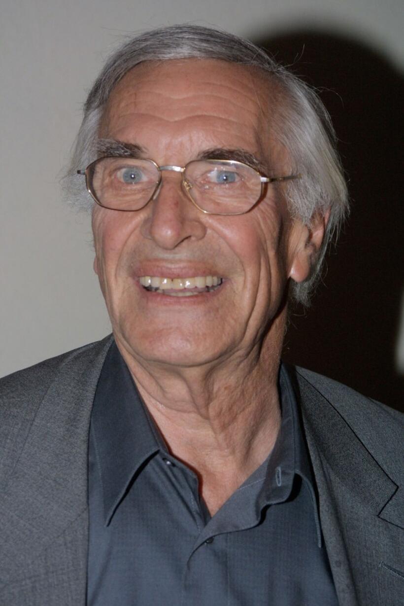 Martin Landau at the Wonder-ful Fashion Show.