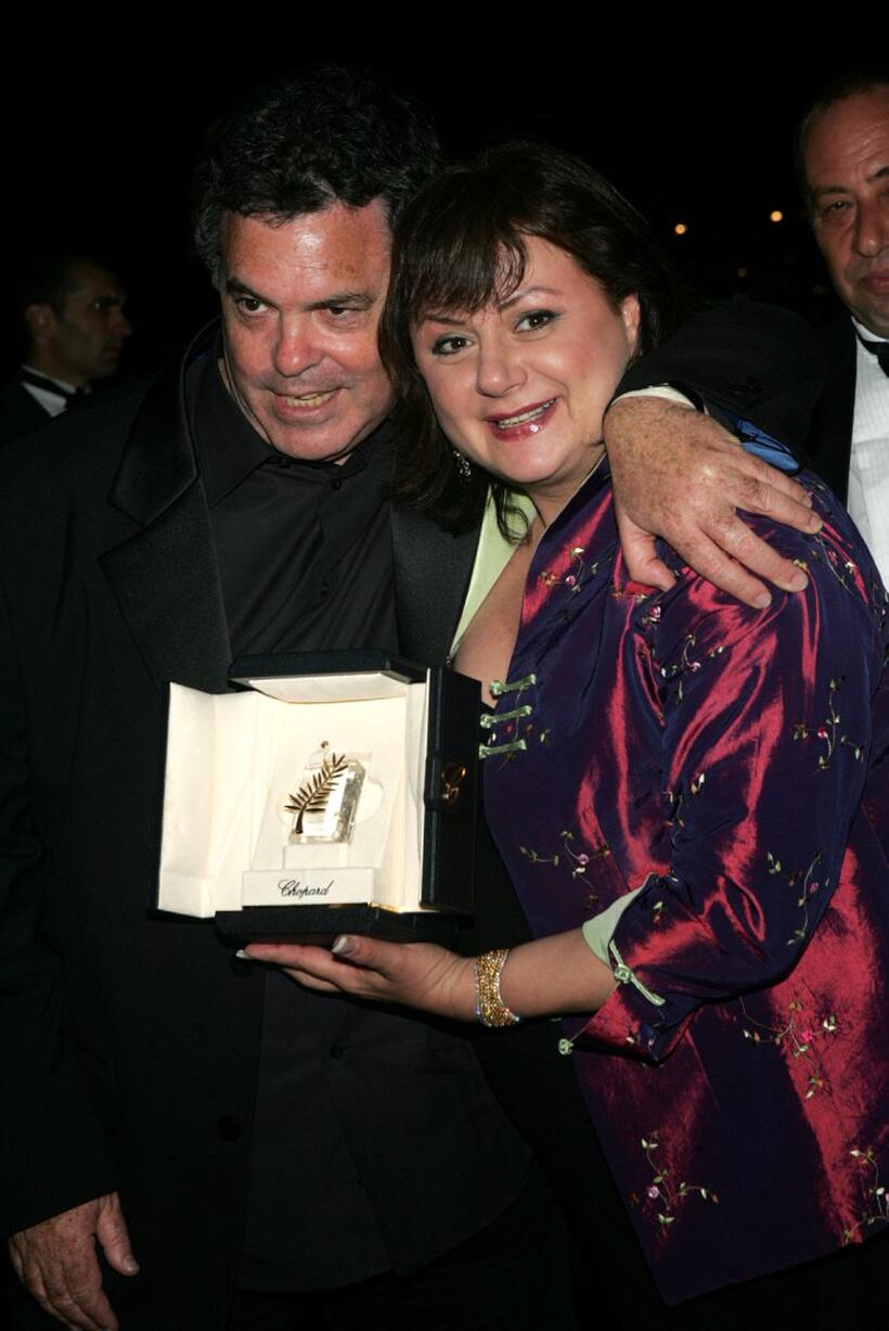 Guest and Hanna Laslo at the Closing Night Dinner during the 58th International Film Festival.