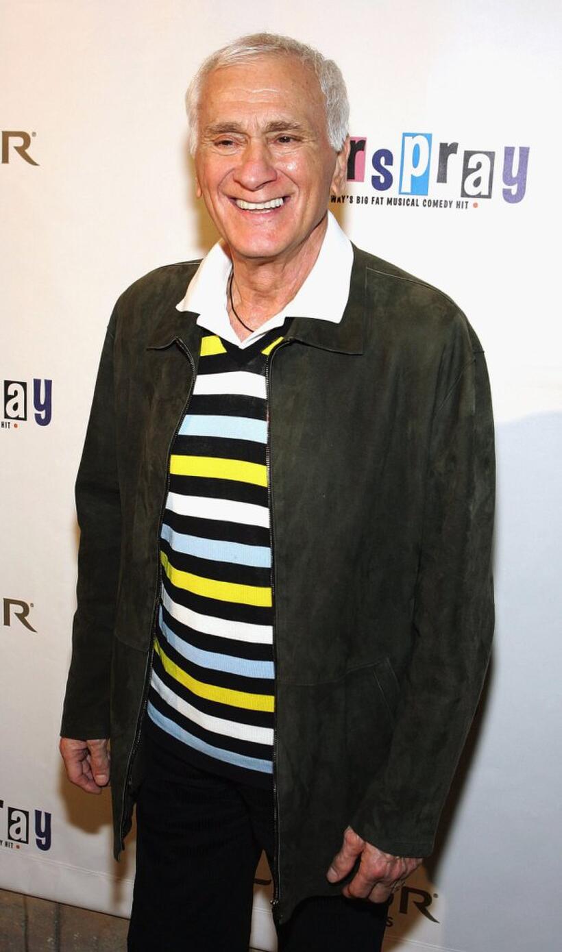 Dick Latessa at the party of the opening night show of "Hairspray."