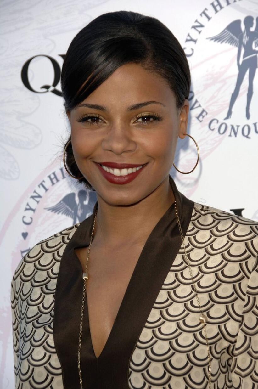 Sanaa Lathan at the launch of Cynthia Garrett and QVC's "Love Conquers All" jewelry line.