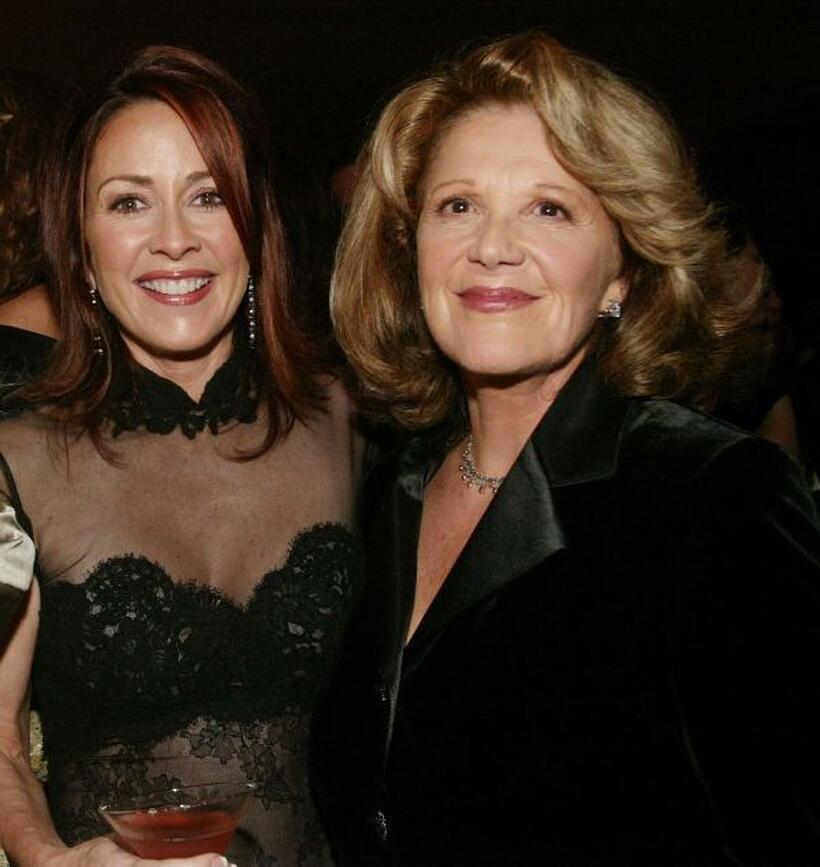 Patricia Heaton and Linda Lavin at the "CBS at 75" television gala.