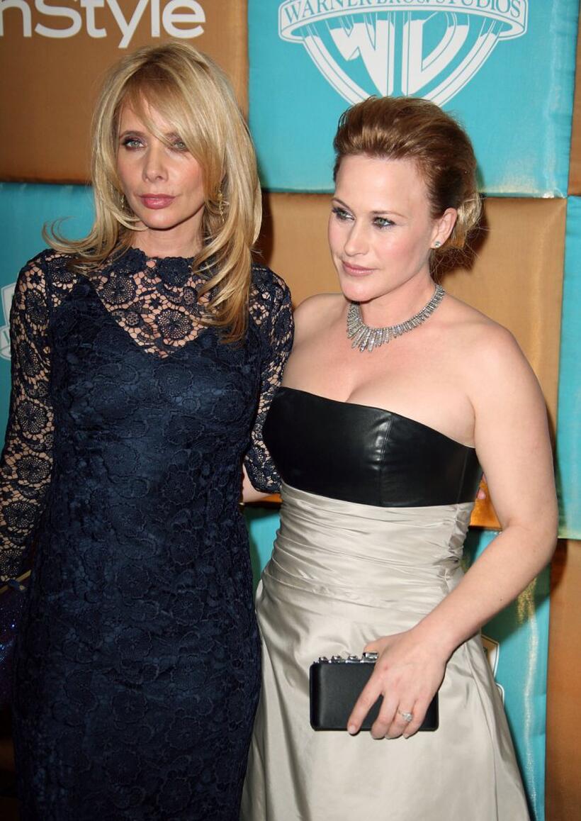 Rosana Arquette and Patricia Arquette at the In Style Magazine and Warner Bros. Studios Golden Globe After Party.
