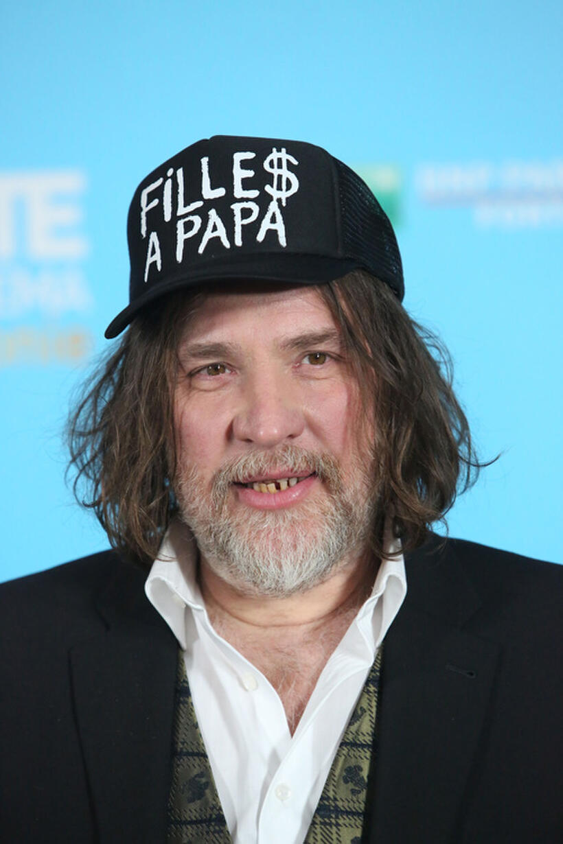 Bouli Lanners at the les Magritte du Cinema 2013.