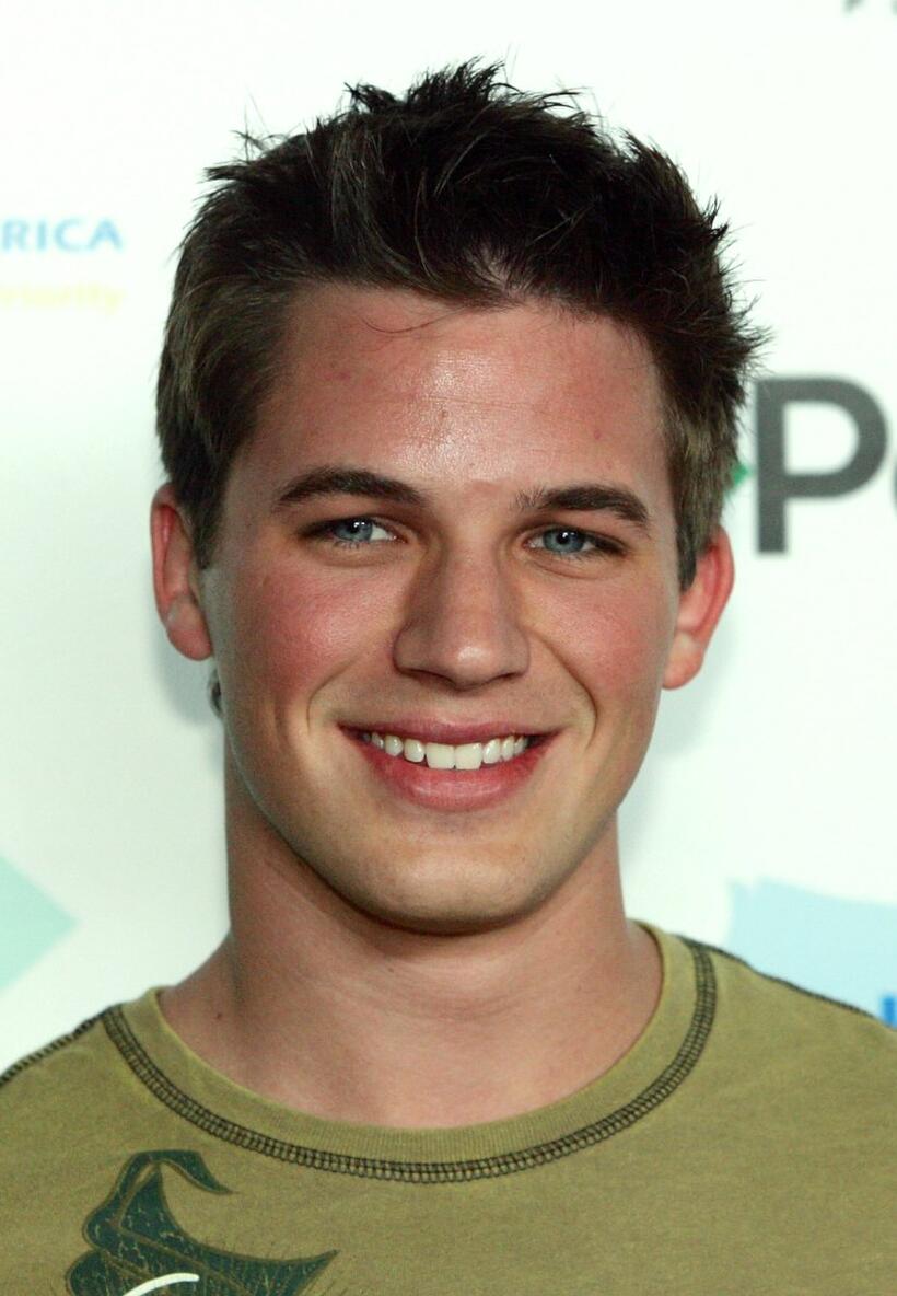 Matt Lanter at the launch of "uBid for Hurricane Relief" charity auction and benefit.