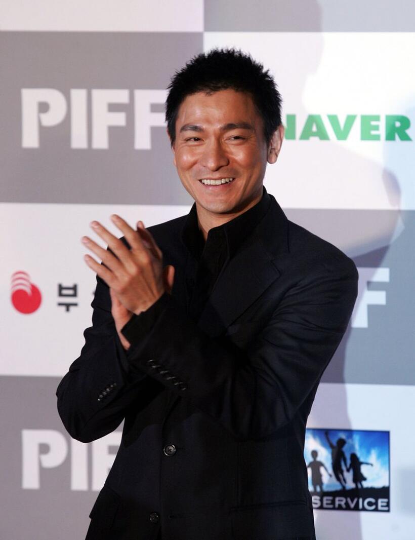 Andy Lau at the opening ceremony of the Pusan International Film Festival (PIFF).
