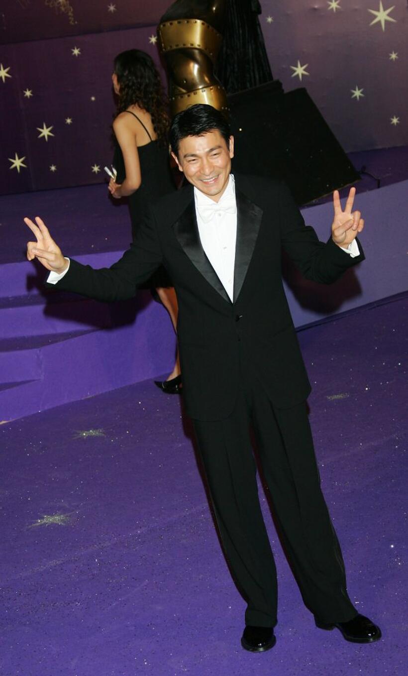 Andy Lau at the 25th Hong Kong Film Award.