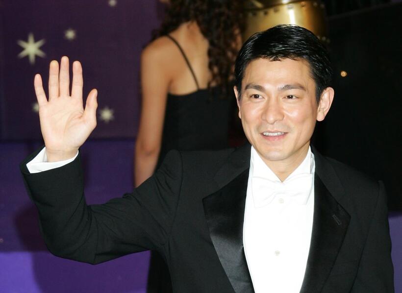 Andy Lau at the 25th Hong Kong Film Award.