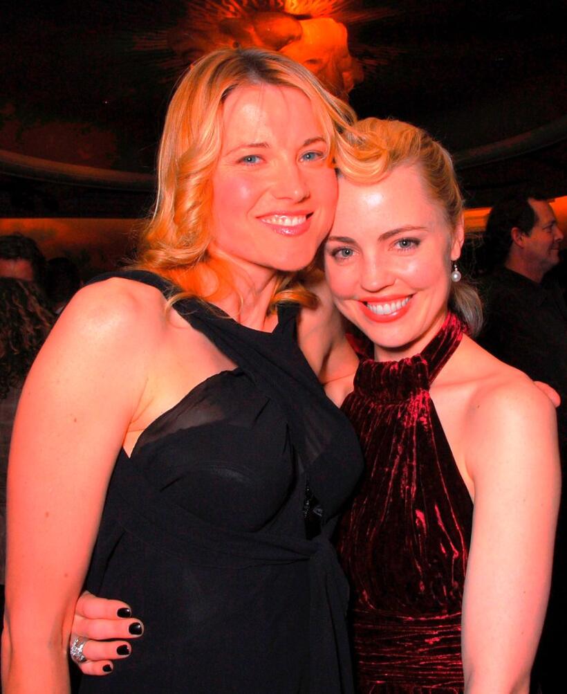 Lucy Lawless and Melissa George at the Sixth Annual Celebration of New Zealand Filmmaking and Creative Talent Pre-Oscar Dinner.