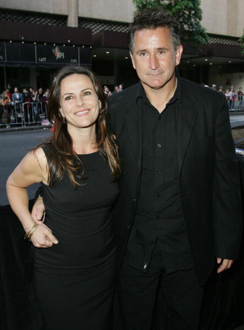 Anthony LaPaglia and his wife Gia Carides at the Sydney premiere of "Billy Elliot The Musical".
