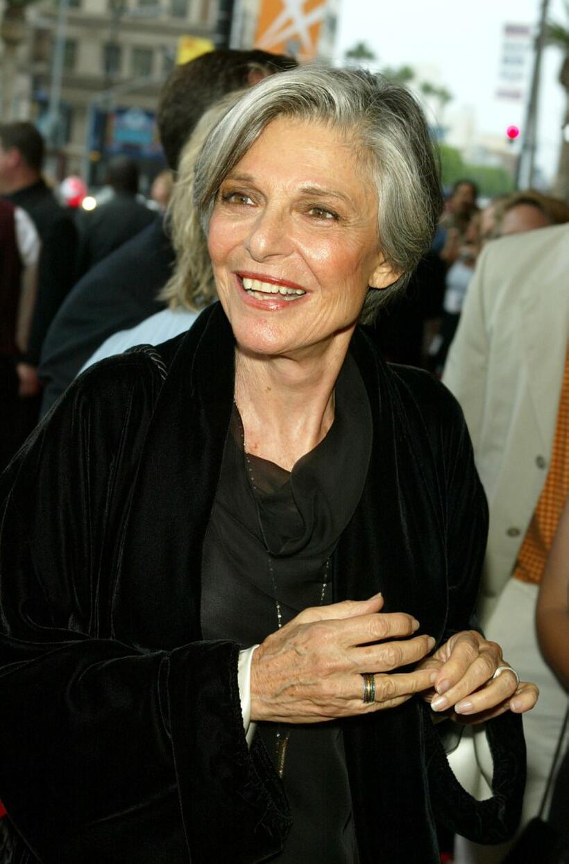 Anne Bancroft at the opening night of Mel Brooks "The Producers".