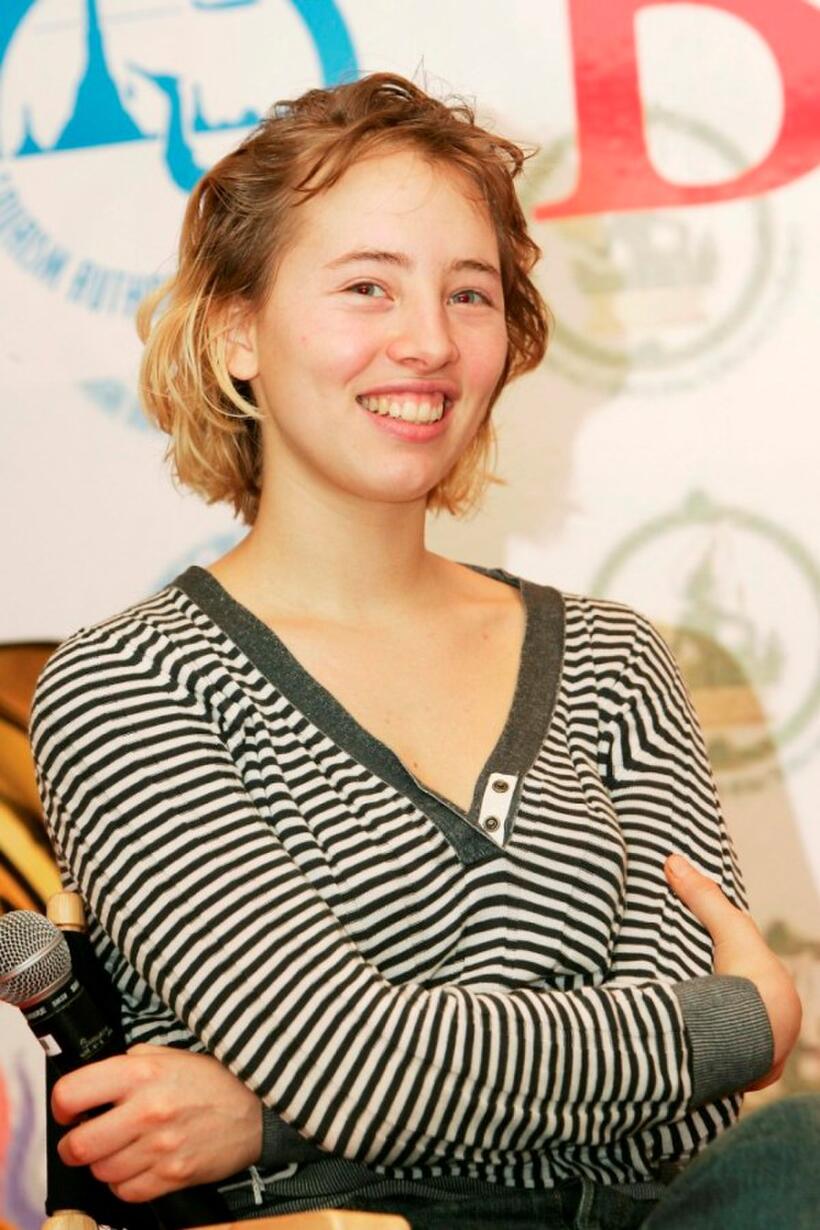 Isild Le Besco at the press conference of "Right Now" (Tout de Suite) during the Bangkok International Film Festival.