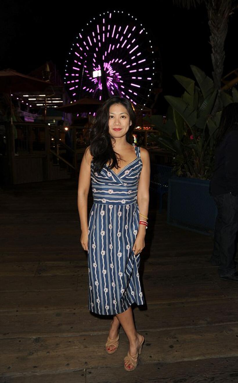 Liza Lapira at the FOX 2010 Summer Television Critics Association all-star party.
