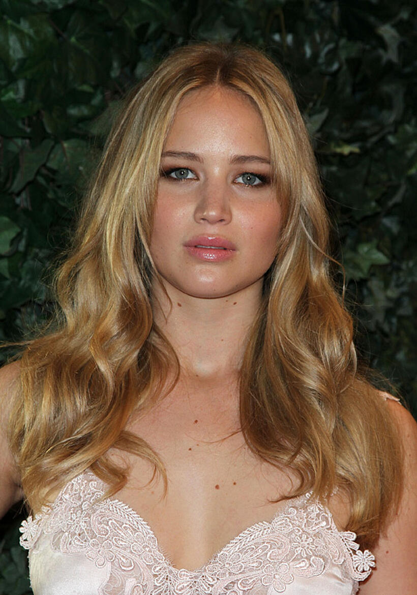 Jennifer Lawrence at the QVC Red Carpet Style Party in California.