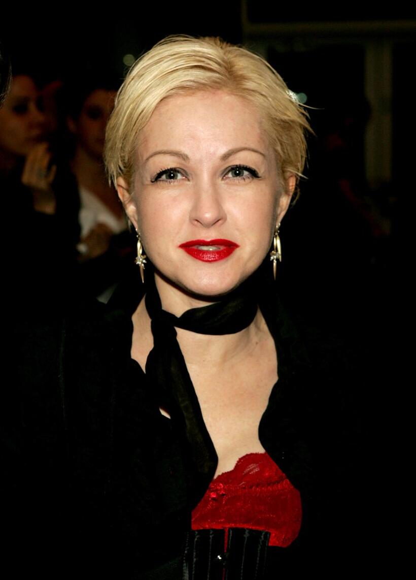 Cyndi Lauper at the Roundabout Theater 2005 Spring Gala.
