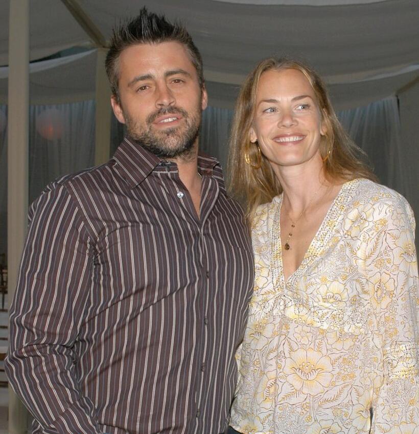 Matt LeBlanc and Melissa McKnight at the premiere of "The Comeback."