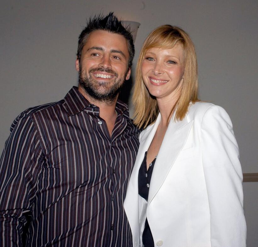Matt LeBlanc and Lisa Kudrow at the Hollywood premiere of "The Comeback."