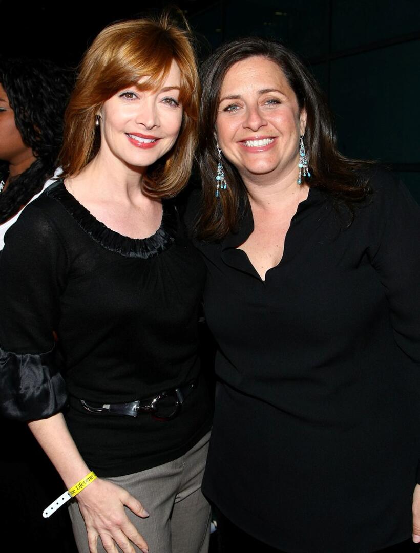 Sharon Lawrence and Susanne Daniels at the premiere of "The Memory Keeper's Daughter."