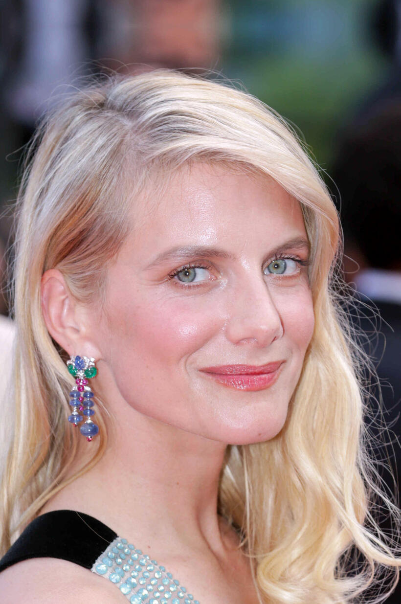 Melanie Laurent at the "Annette" screening and opening ceremony during the 74th annual Cannes Film Festival.