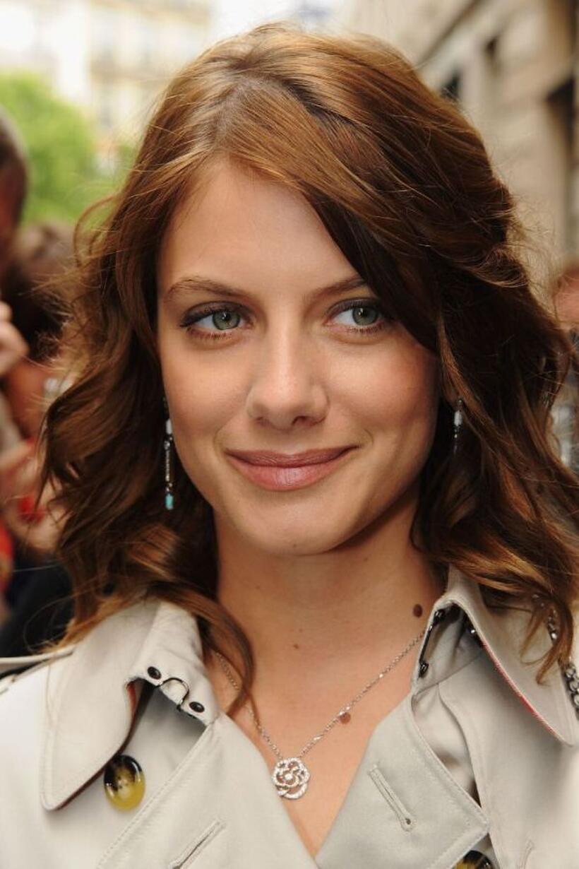 Melanie Laurent at the Elie Saab Fashion Show during the Paris Fashion Week Haute Couture A/W 2010.