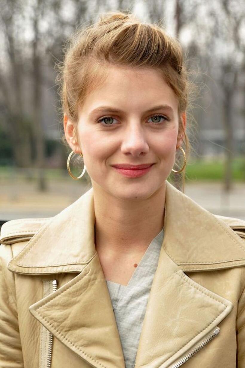 Melanie Laurent at the Balenciaga Ready-to-Wear A/W 2009 fashion show during the Paris Fashion Week.