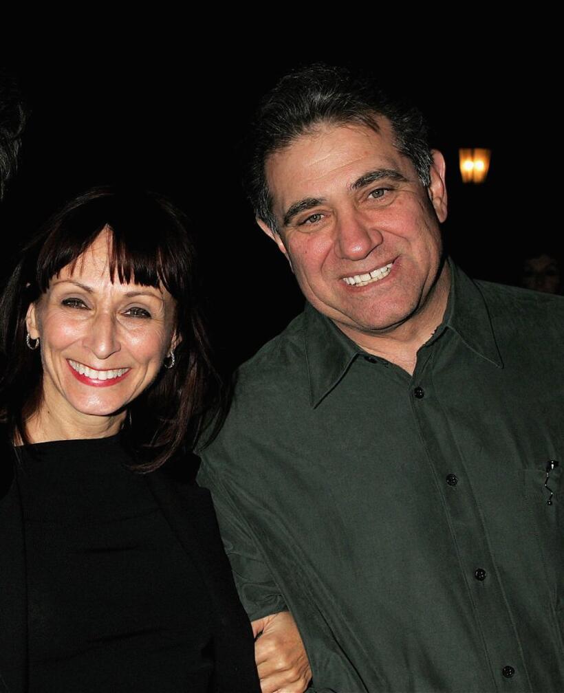 Natalia Nogulich and Dan Lauria at the celebrity opening night of "Jay Johnson: The Two and Only."