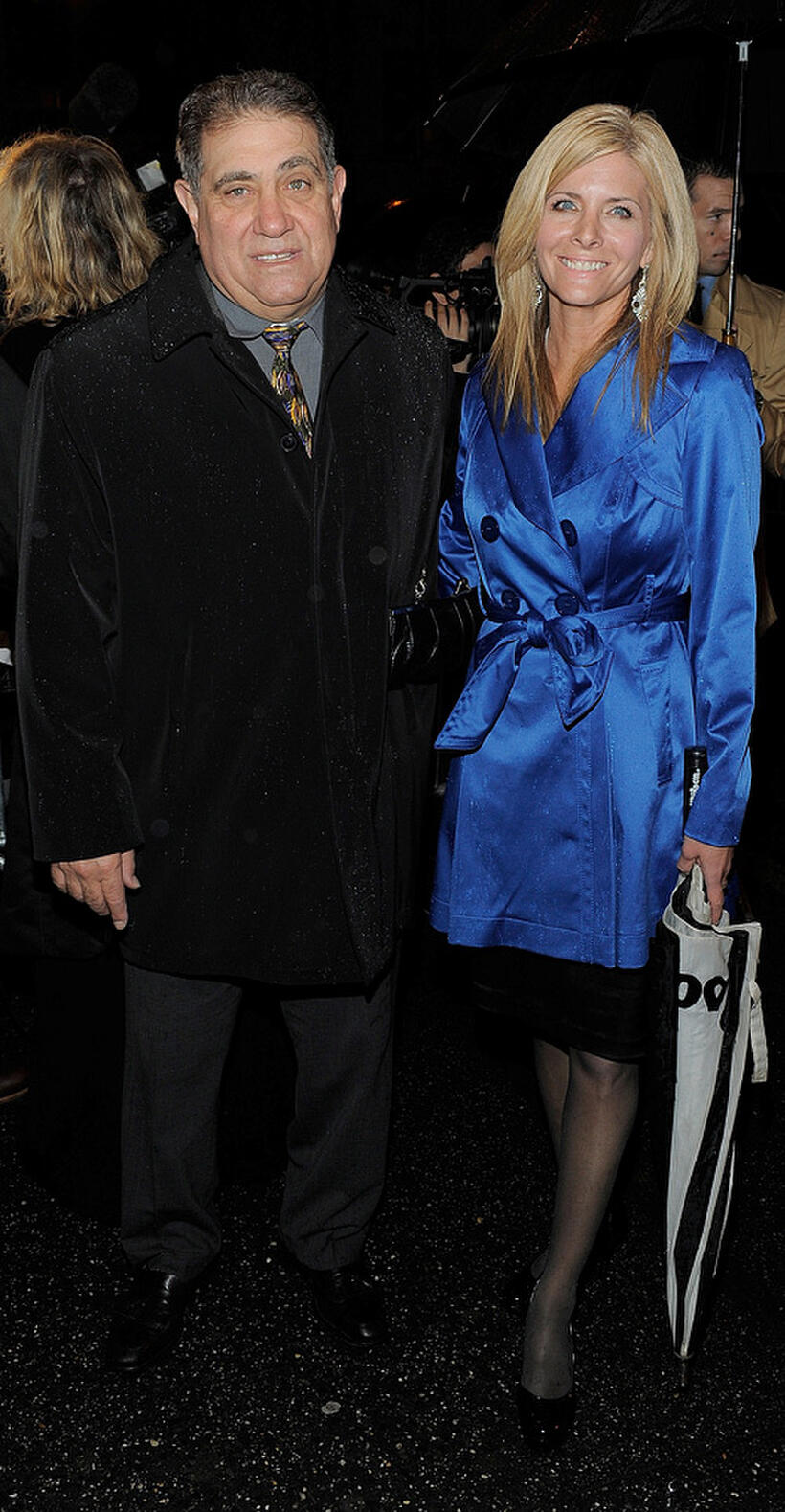 Dan Lauria and Beth Laufer at the opening night of "That Championship Season" in New York.