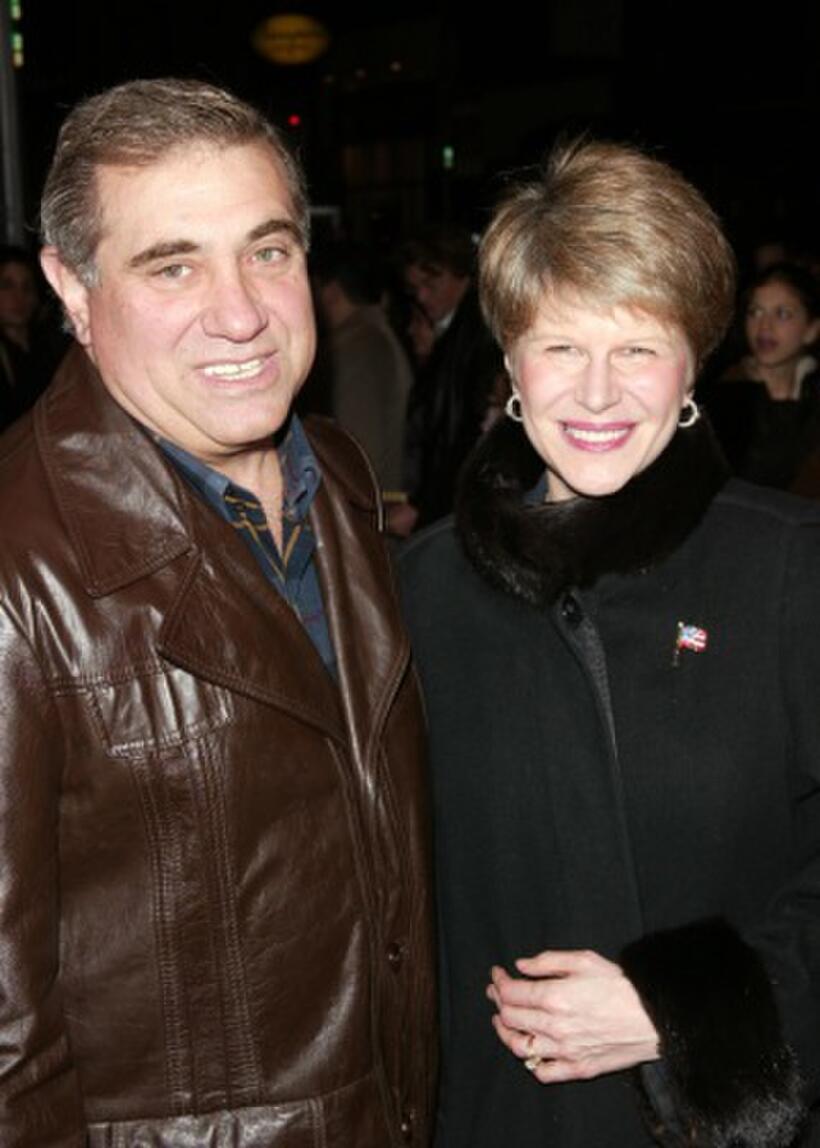 Dan Lauria and wife at the New York opening of "Anna in the Tropics."