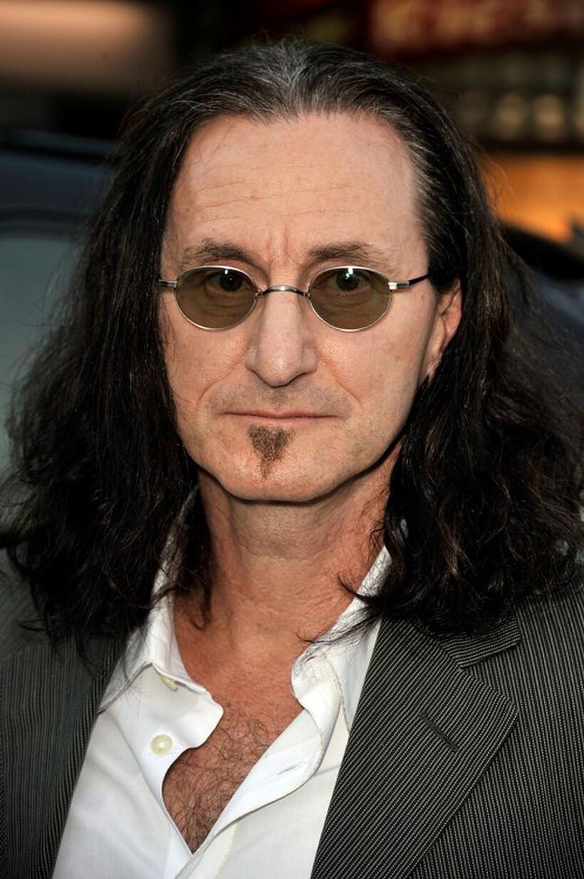 Geddy Lee at the premiere of "I Love You, Man."