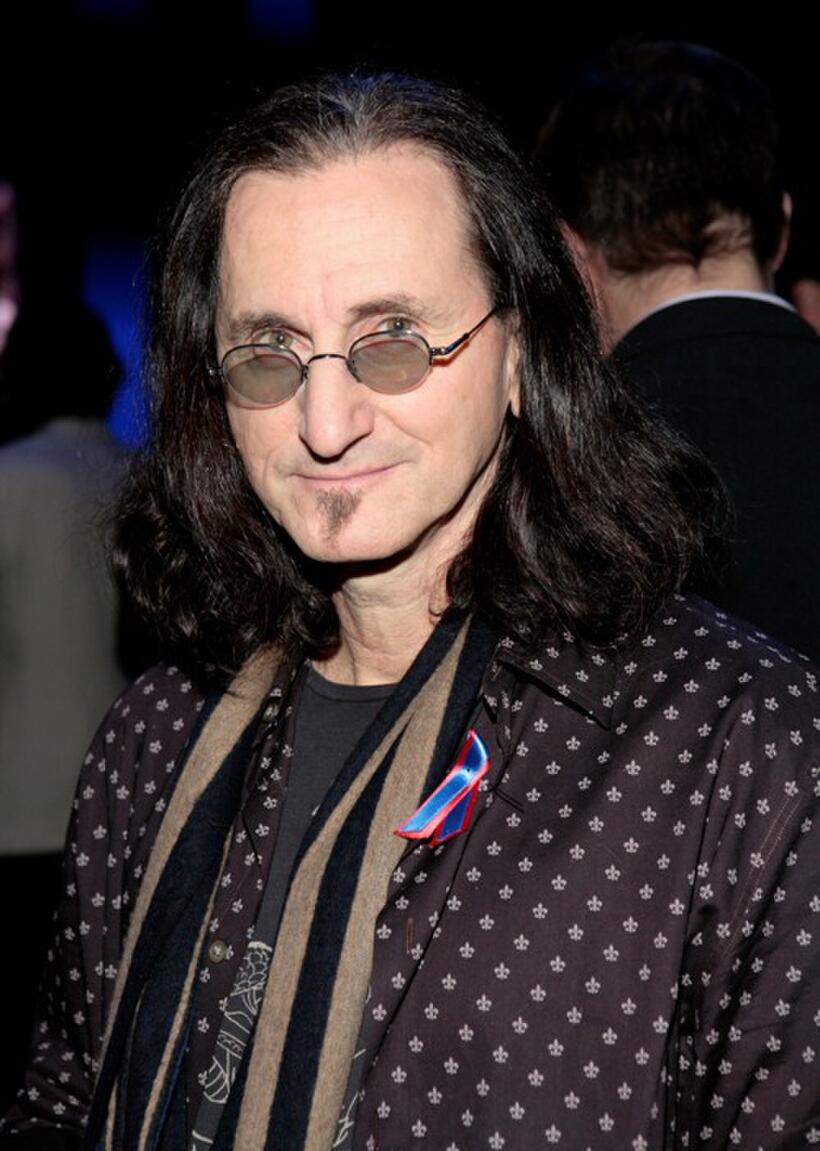 Geddy Lee at the Haiti Benefit in Toronto, Canada.