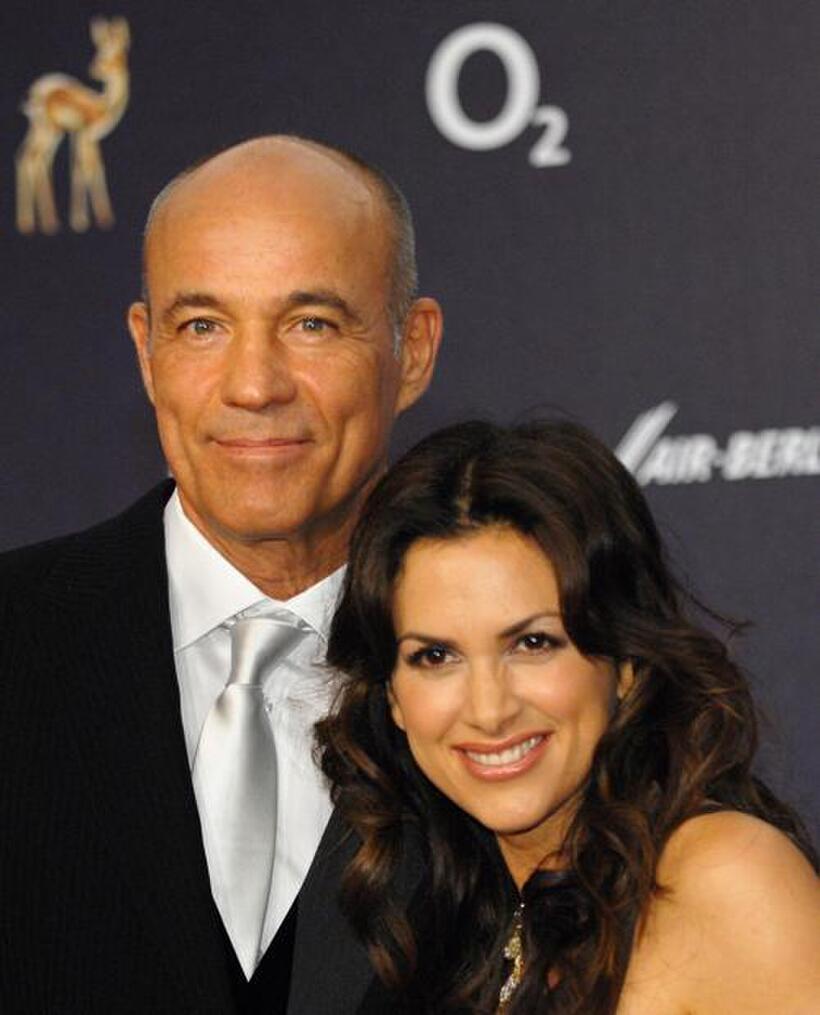 Heiner Lauterbach and Victoria at the Bambi media prize Awards Ceremony.