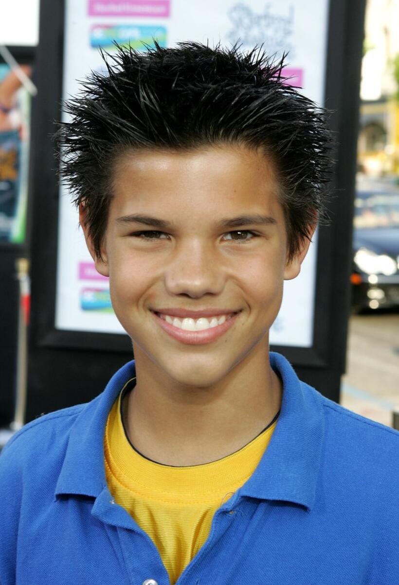 Taylor Lautner at the premiere of "The Sisterhood of the Traveling Pants."