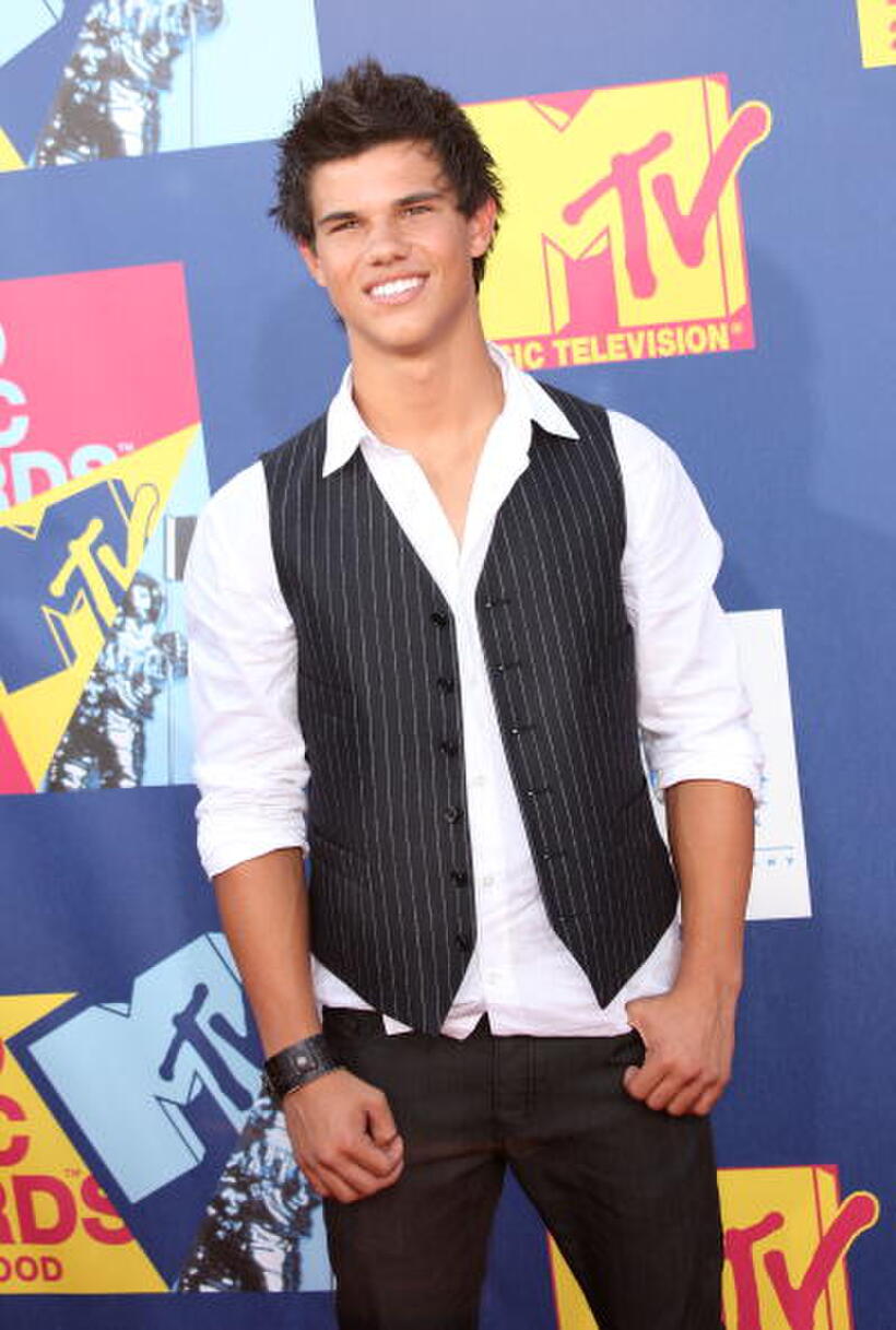 Taylor Lautner at the 2008 MTV Video Music Awards.