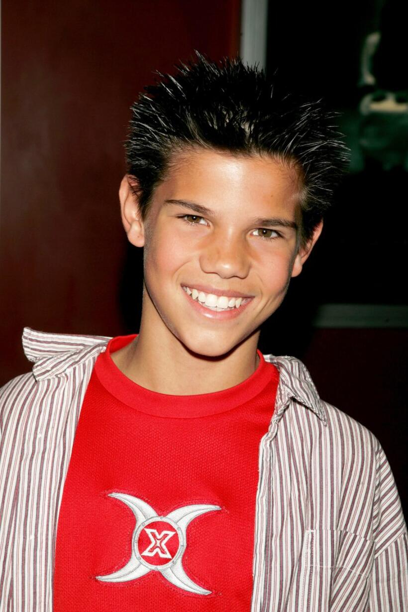 Taylor Lautner at the premiere of "The Ring Two."