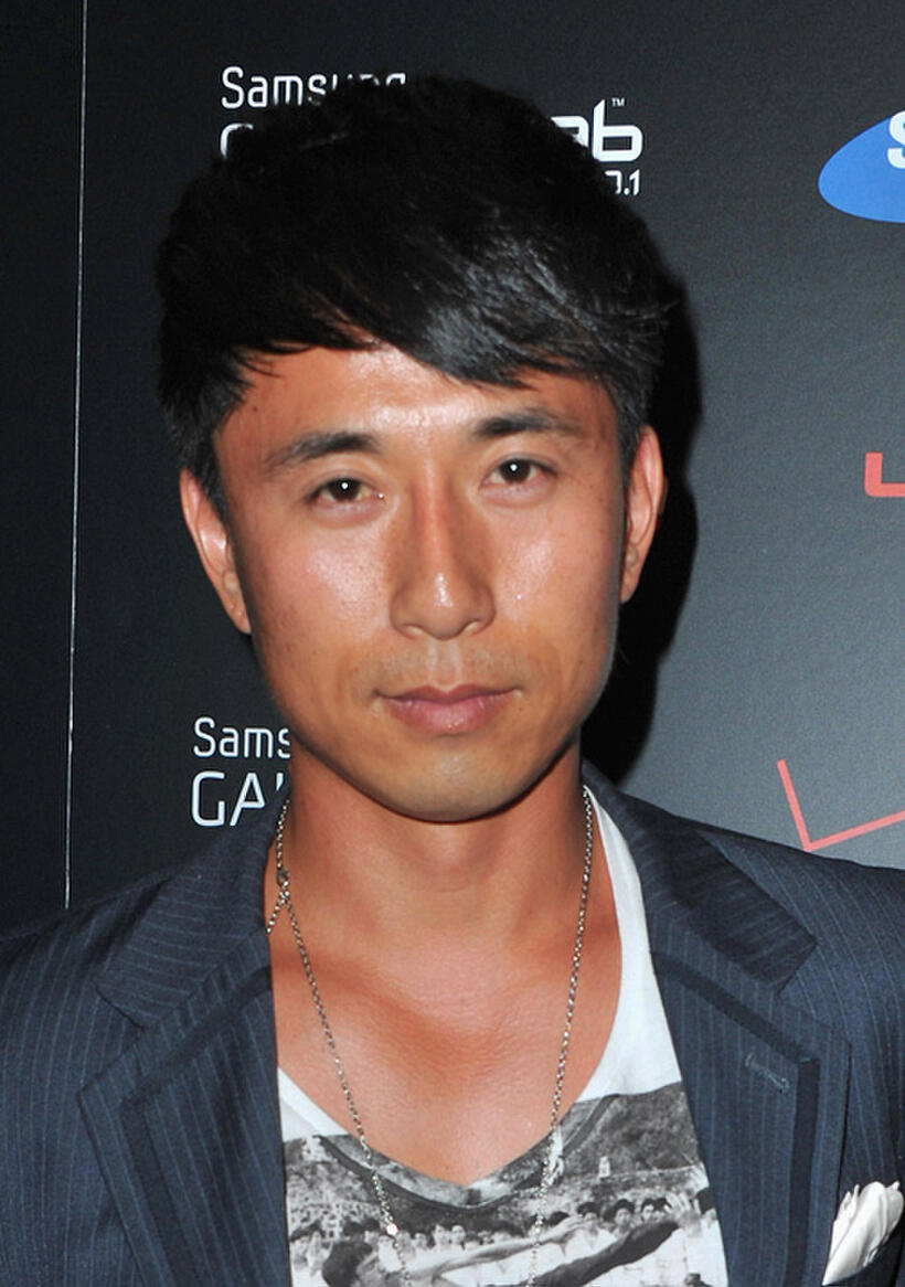 James Kyson Lee at the Samsung and Verizon Launch of the Samsung Galaxy Tab 10.1 in California.