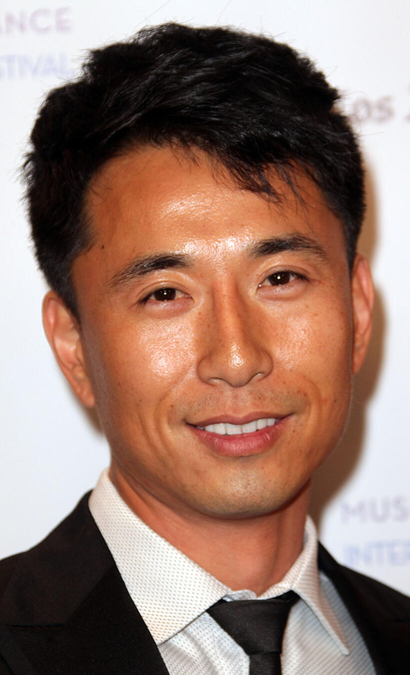 James Kyson Lee at the Museum of Tolerance International Film Festival Gala in California.