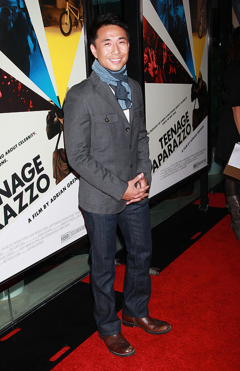 James Kyson Lee at the California premiere of "Teenage Paparazzo."