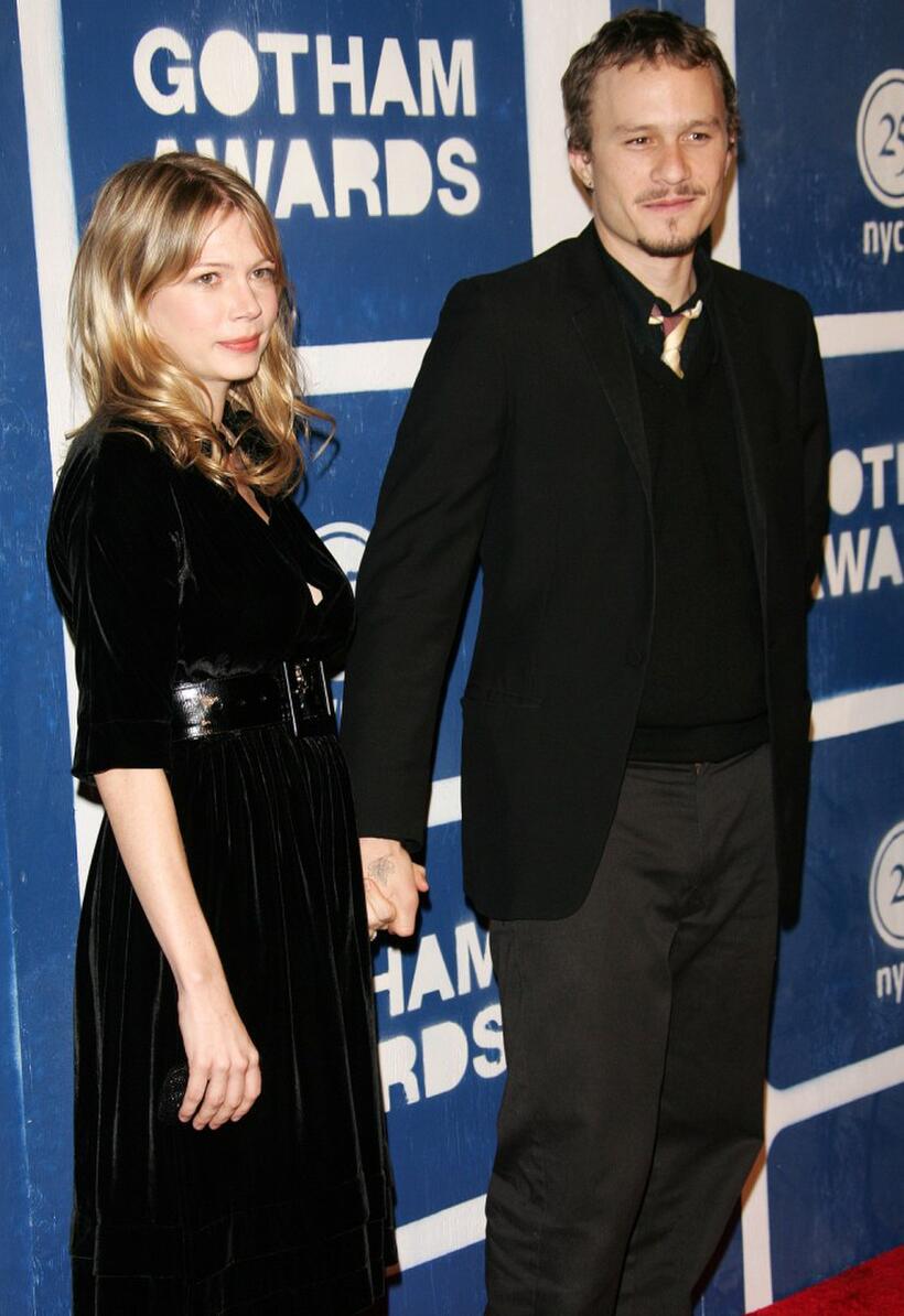 Heath Ledger and his girlfriend Michelle Williams at the IFP's (Independent Feature Project) 15th Annual Gotham Awards.